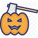 悪、恐怖、ハロウィーン アイコン