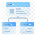 웹 디자인 개발 아이콘