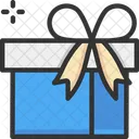 ギフト用の箱  アイコン