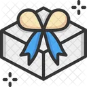 ギフト用の箱  アイコン
