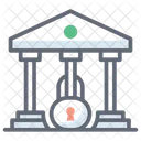 은행이 잠겼습니다  아이콘