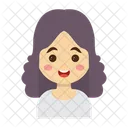 만화 캐릭터 아이 아이콘