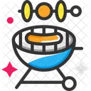 바베큐  아이콘