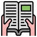 本を読む、本を読む、読む アイコン