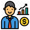 管理、レポート、パフォーマンス アイコン