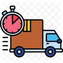Iexpress 배송 빠른 배송 빠른 배송 아이콘