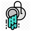 색상 페인트 버킷 아이콘
