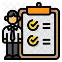 기술 클립보드 채용 아이콘