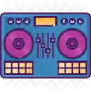 DJ 음악 사운드 아이콘