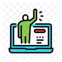 온라인 커뮤니케이션 클라이언트 아이콘