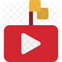 You Tube 깃발 비디오 깃발 국가 아이콘