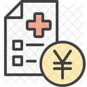 의료비 의료비 병원비 아이콘