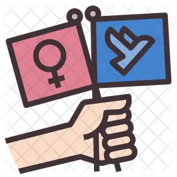 페미니즘 자유  아이콘