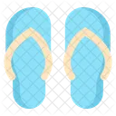 샌들 슬리퍼 슬리퍼 아이콘
