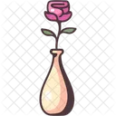 꽃 장미 꽃 아이콘