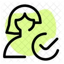 사용자 확인  아이콘