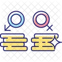 남녀 평등  아이콘