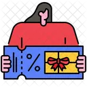 상품권  아이콘