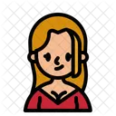 이탈리아 여자  아이콘