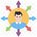 진로 방향  아이콘