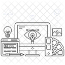 색상 견본  아이콘