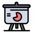 비즈니스 프레젠테이션  아이콘