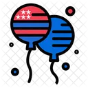 공기 풍선  아이콘