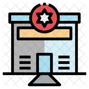 경찰서 경찰 경찰관 아이콘