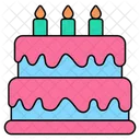 생일 케이크  아이콘