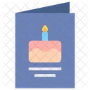 생일 카드  아이콘