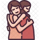 포옹  아이콘