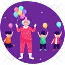 어린이 축하 카니발 카니발 축하 아이콘