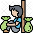노숙자  아이콘
