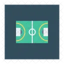 サッカー場、サッカー、スタジアム アイコン
