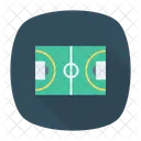 サッカー場、サッカー、スタジアム アイコン