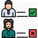 선정된 후보자  아이콘