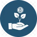 블록체인 플랜트  아이콘