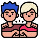 주먹 충돌  아이콘