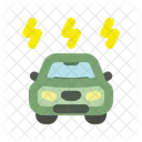 SUV 車、車両、天気 アイコン