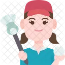 라크로스 선수  아이콘