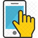 モバイル、使用法、スマートフォン アイコン