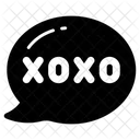 Xoxo 포옹 키스 아이콘