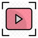 You Tube 동영상 소셜 미디어 아이콘