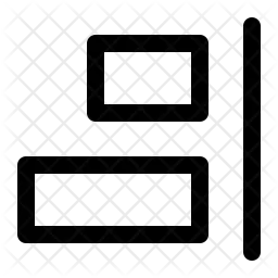 右揃え  アイコン