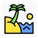 해변  아이콘