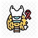 갑상선 암 유방 아이콘