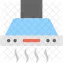 排気、フード、キッチン アイコン
