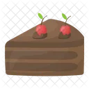 ケーキのスライス  アイコン