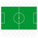 サッカー、フィールド、芝生 アイコン