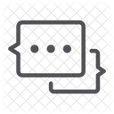 会話  アイコン
